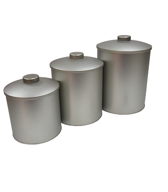 Round - 113N - set of round tin